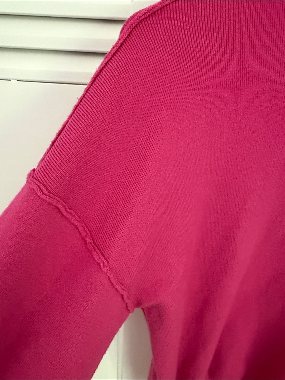 Womens Fuchsia Turtleneck Sweater - Picture 2 of 4